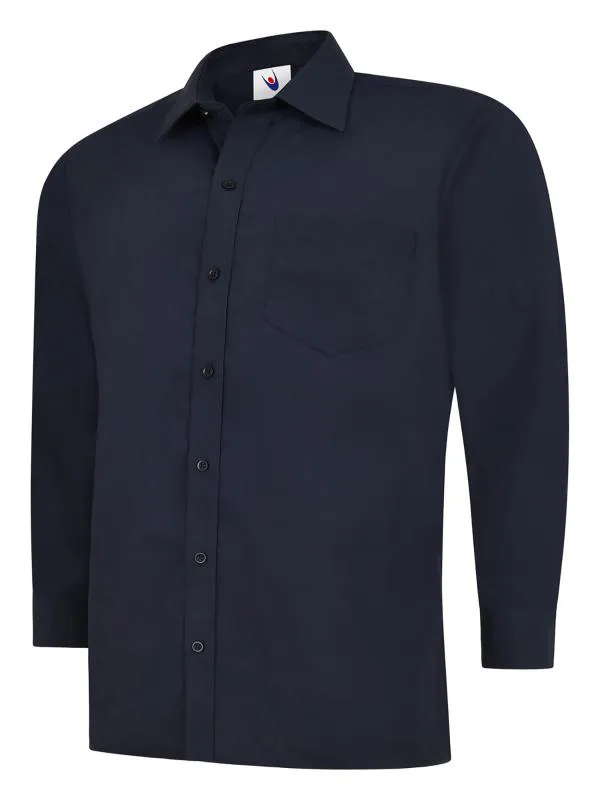 Uneek Clothing Mens Poplin Full Sleeve Shirt