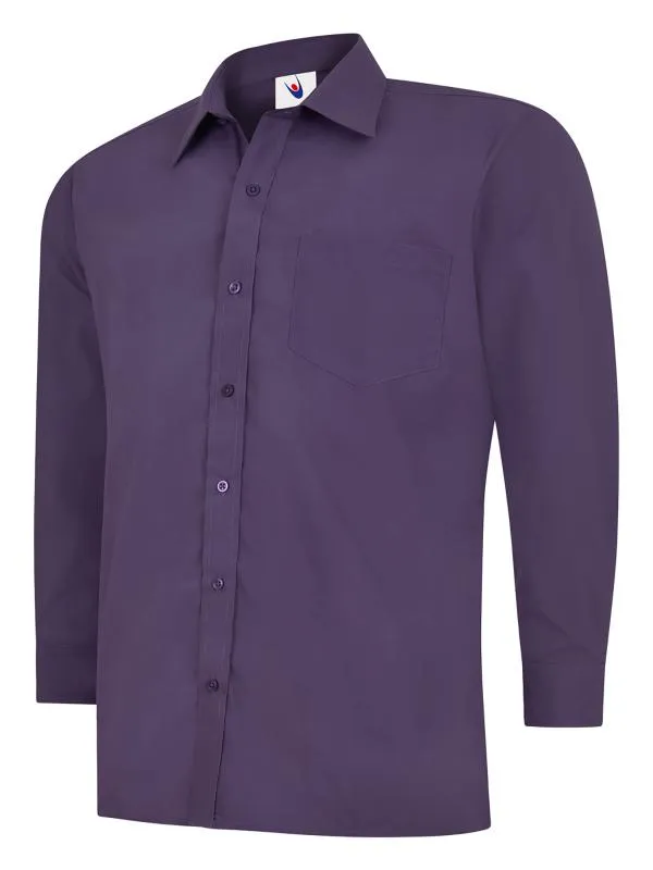 Uneek Clothing Mens Poplin Full Sleeve Shirt