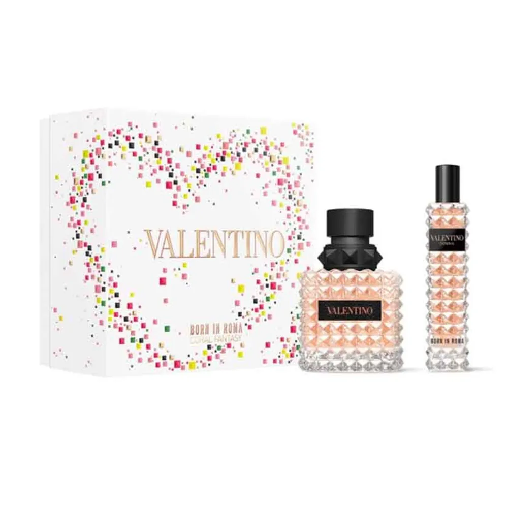 Valentino Born In Roma Donna Coral Gift Set