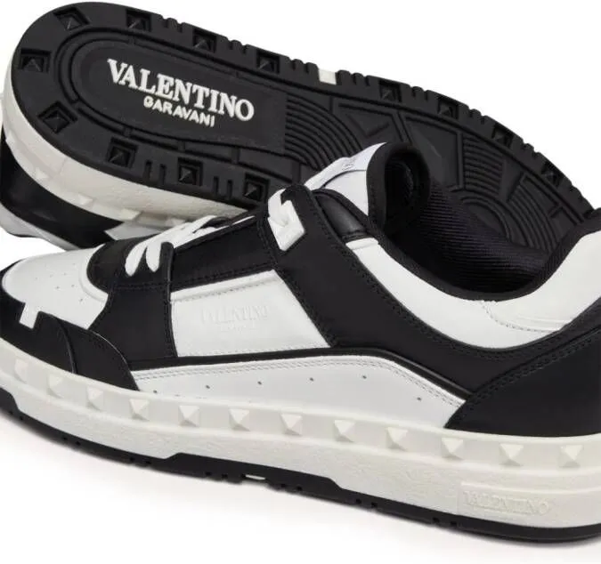 Valentino Garavani Freedots low-top leather sneakers White