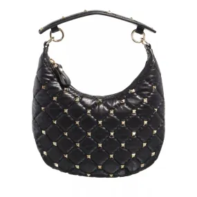 Valentino Garavani  Rockstud Top Handle Bag Black