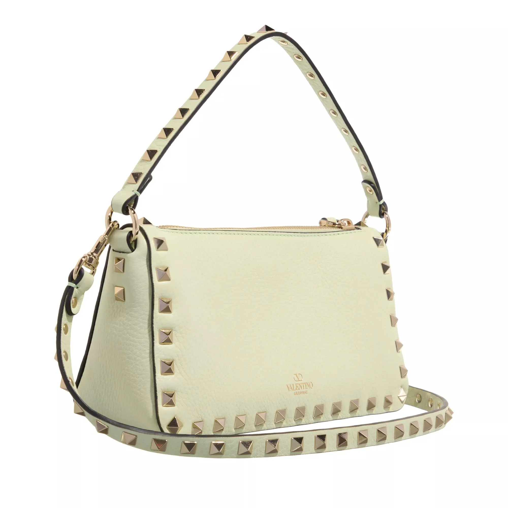 Valentino Garavani  Small Shoulder Bag Rockstud Meadow Mist