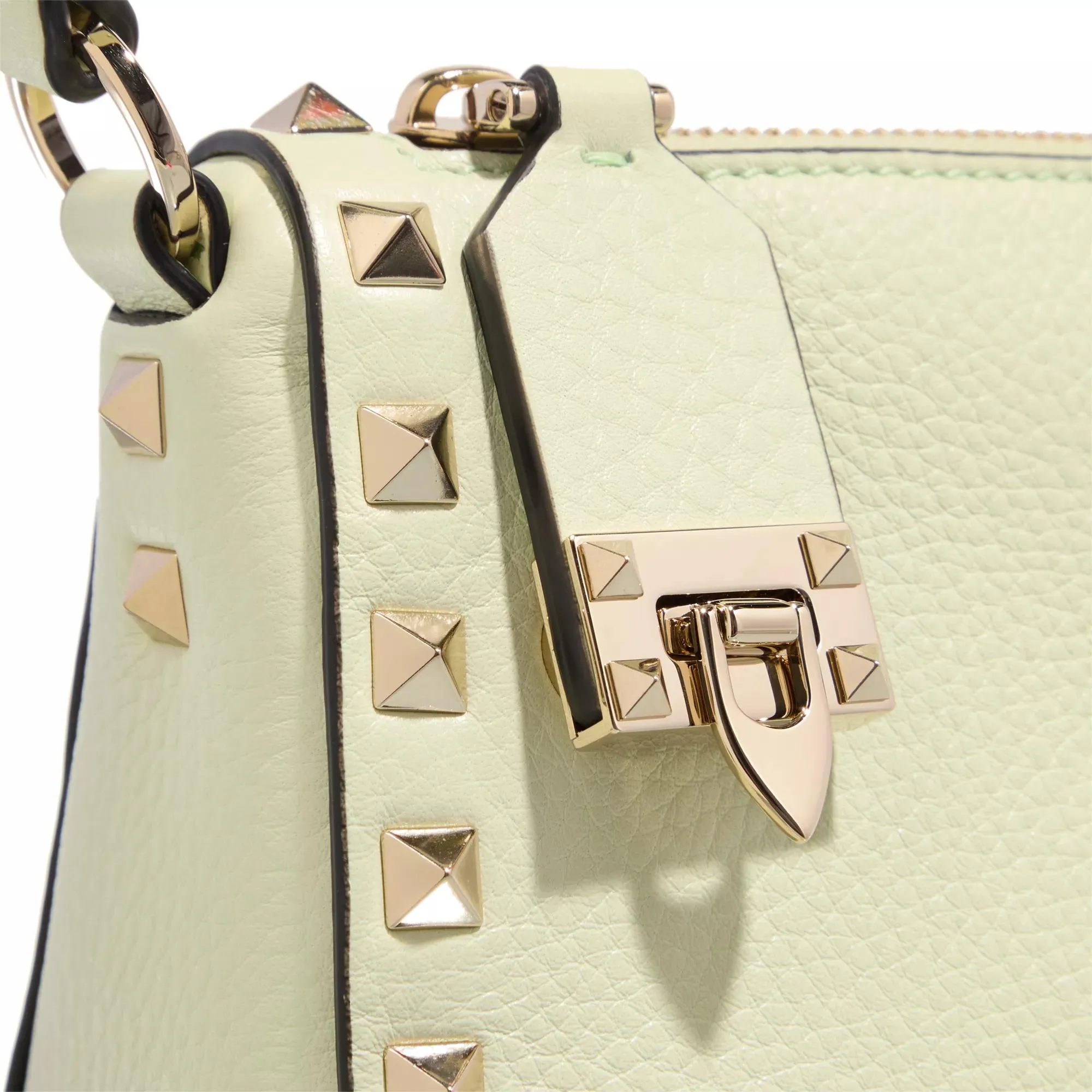 Valentino Garavani  Small Shoulder Bag Rockstud Meadow Mist