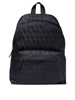 VALENTINO Iconographe Tech Fabric Backpack 32x45x17 cm