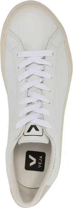 VEJA embroidered-logo low-top sneakers White