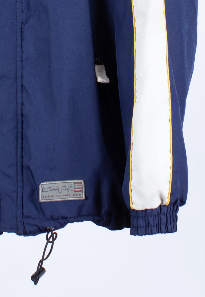 Vintage 90s Padded Jacket University of Michigan | Retro Clothing UK