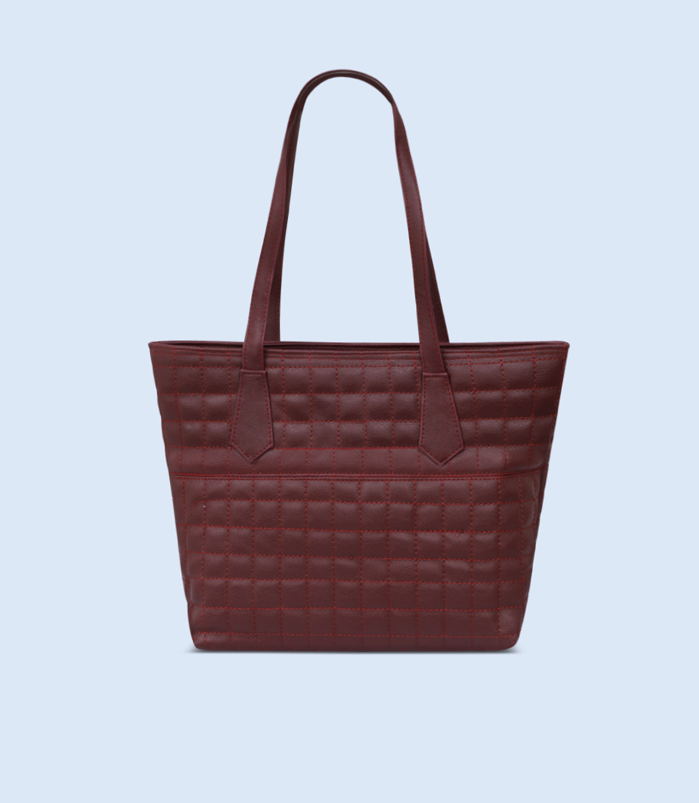 WB2385-MAROON-Women Shoulder Bag