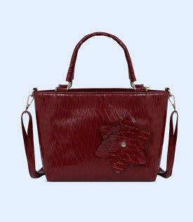 WB2392-MAROON-Women Shoulder Bag