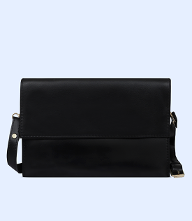 WB2409-BLACK-Women Shoulder Bag