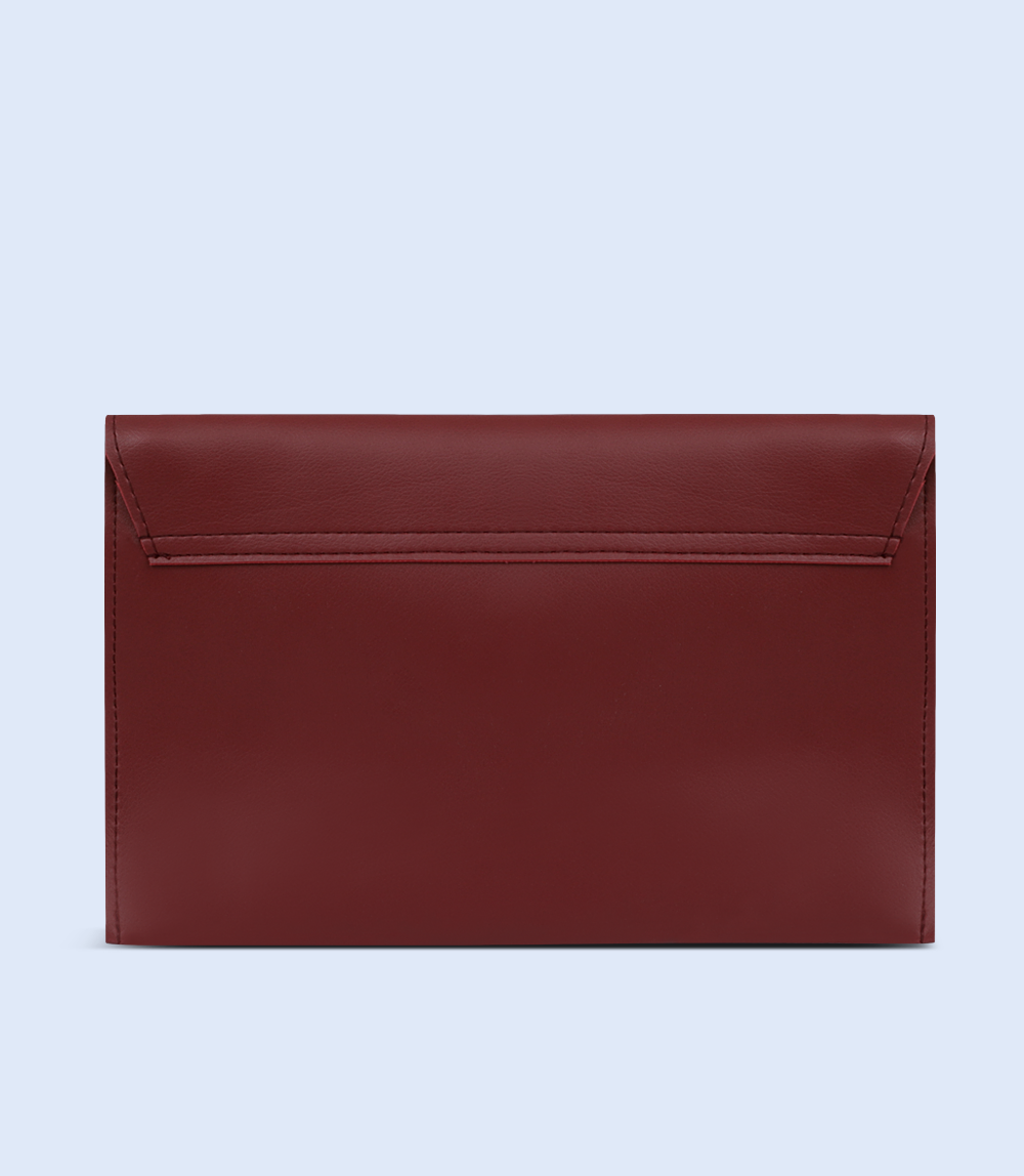 WB2409-MAROON-Women Shoulder Bag