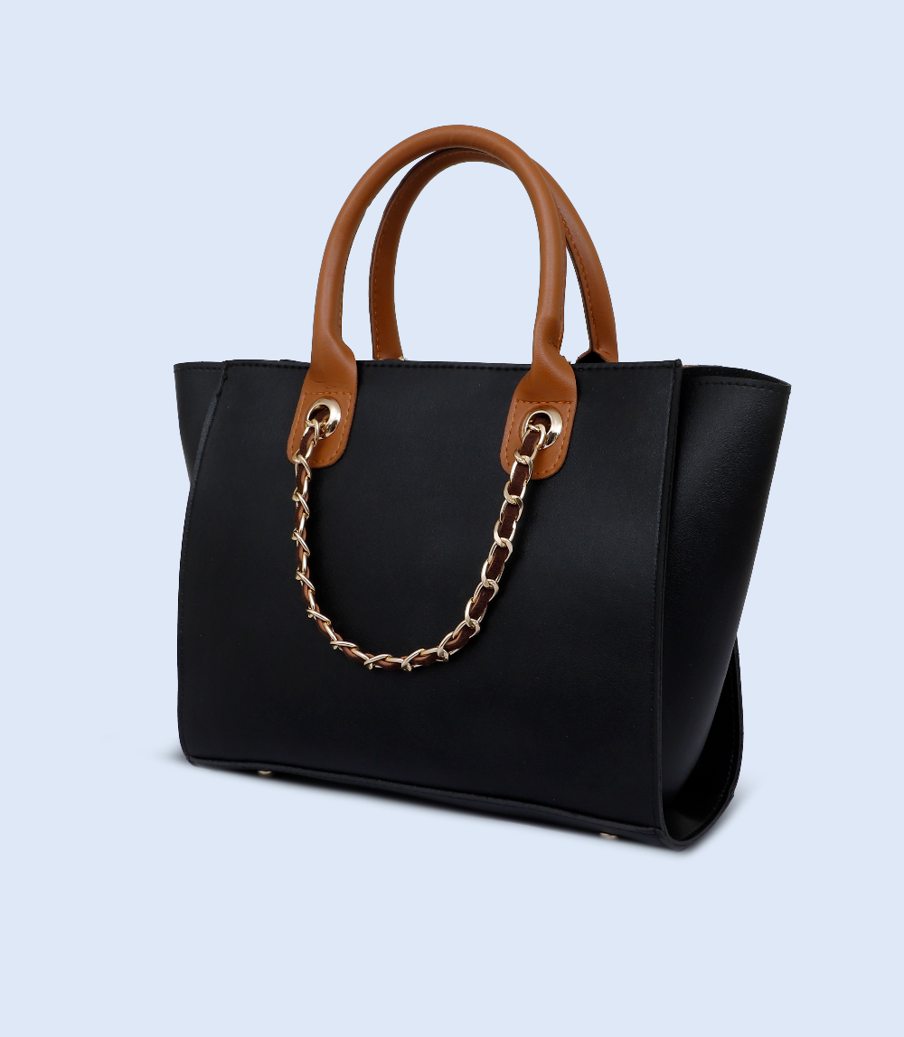 WB2630-BLACK-Women Trendy Bag