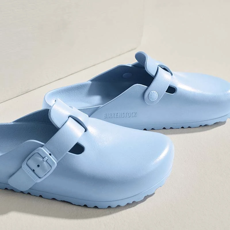 Women's Boston EVA Clogs in Dusty Blue