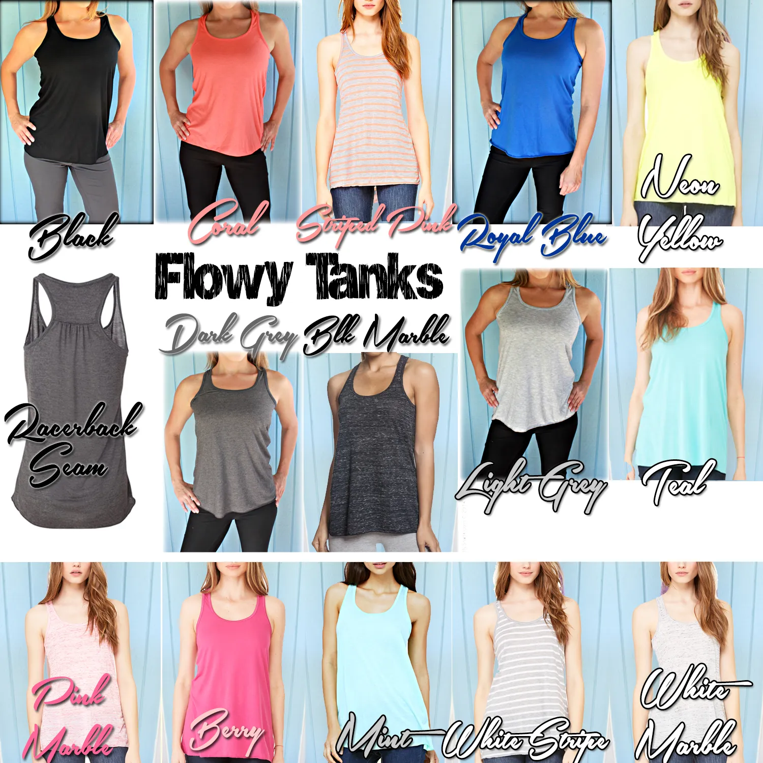 Womens Flowy Running Tank Top. I Run This Town One Mile At A Time. Motivational Workout Clothing. Workout Inspiration.