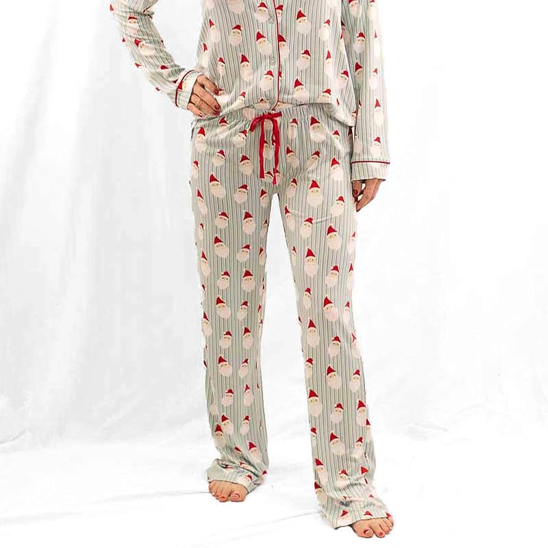 Women's Jolly Santa Pajama Pants