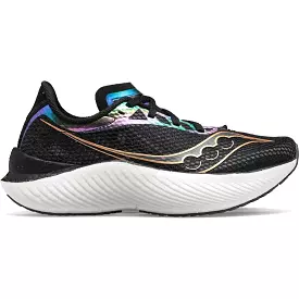 Women's Saucony Endorphin Pro 3, Black/Goldstruck, 9 B Medium