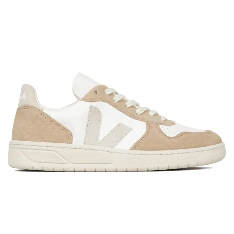 Women's Veja V-12 Leather (Extra White/Natural/Sahara)