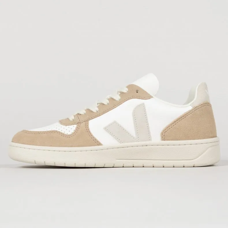 Women's Veja V-12 Leather (Extra White/Natural/Sahara)