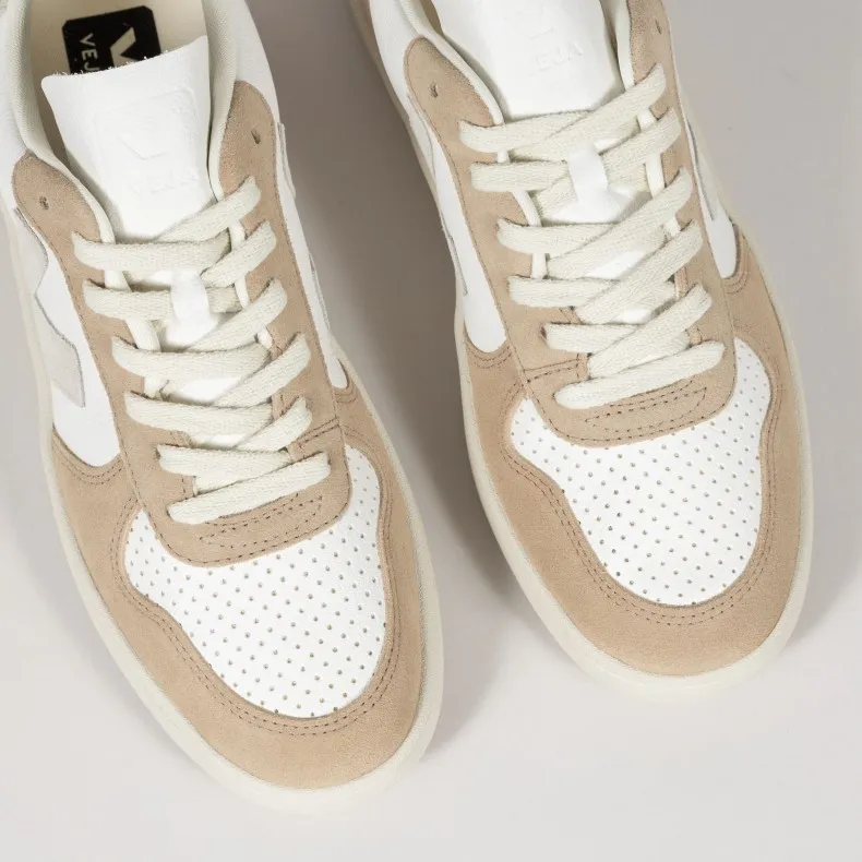 Women's Veja V-12 Leather (Extra White/Natural/Sahara)